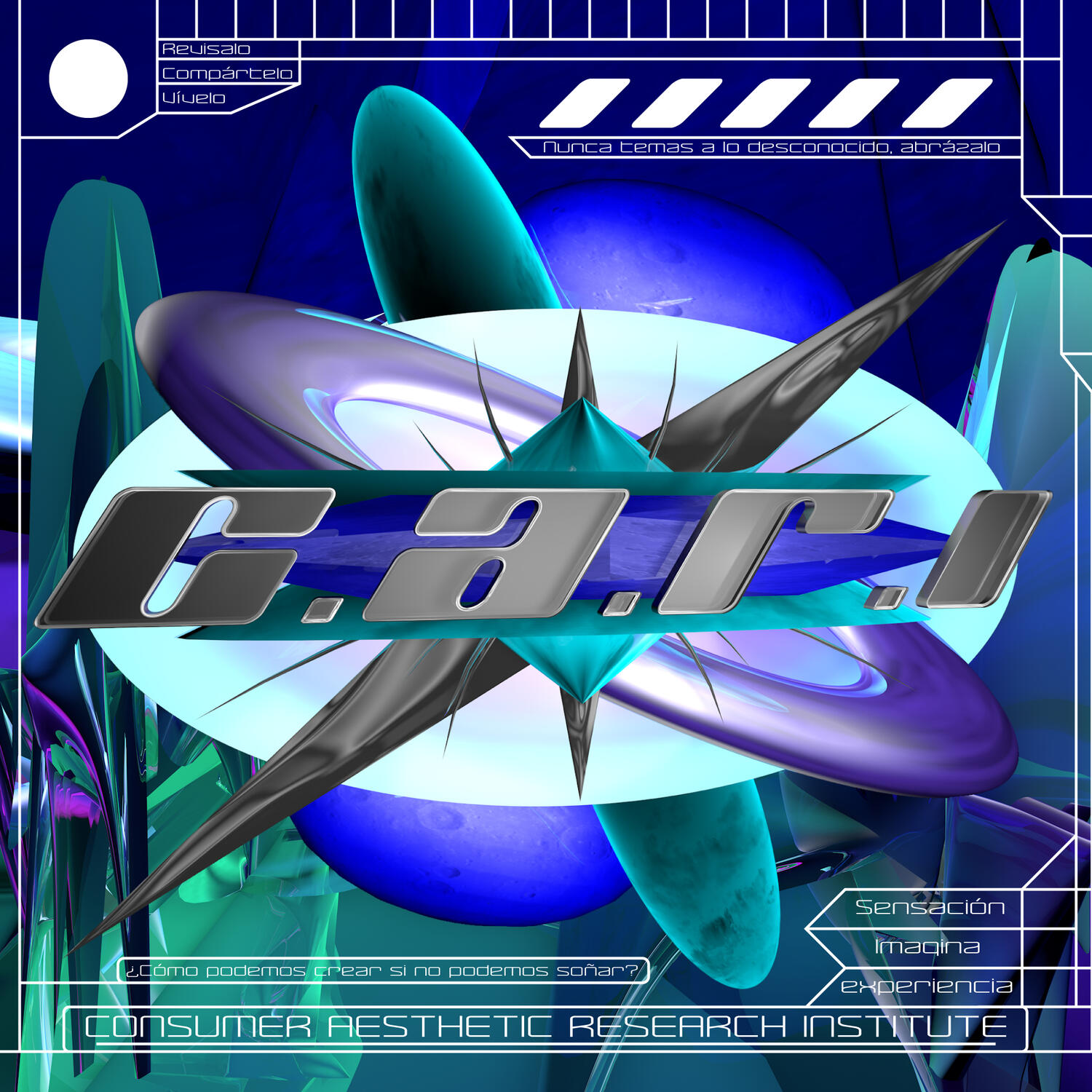 CARI Metalheart Sticker